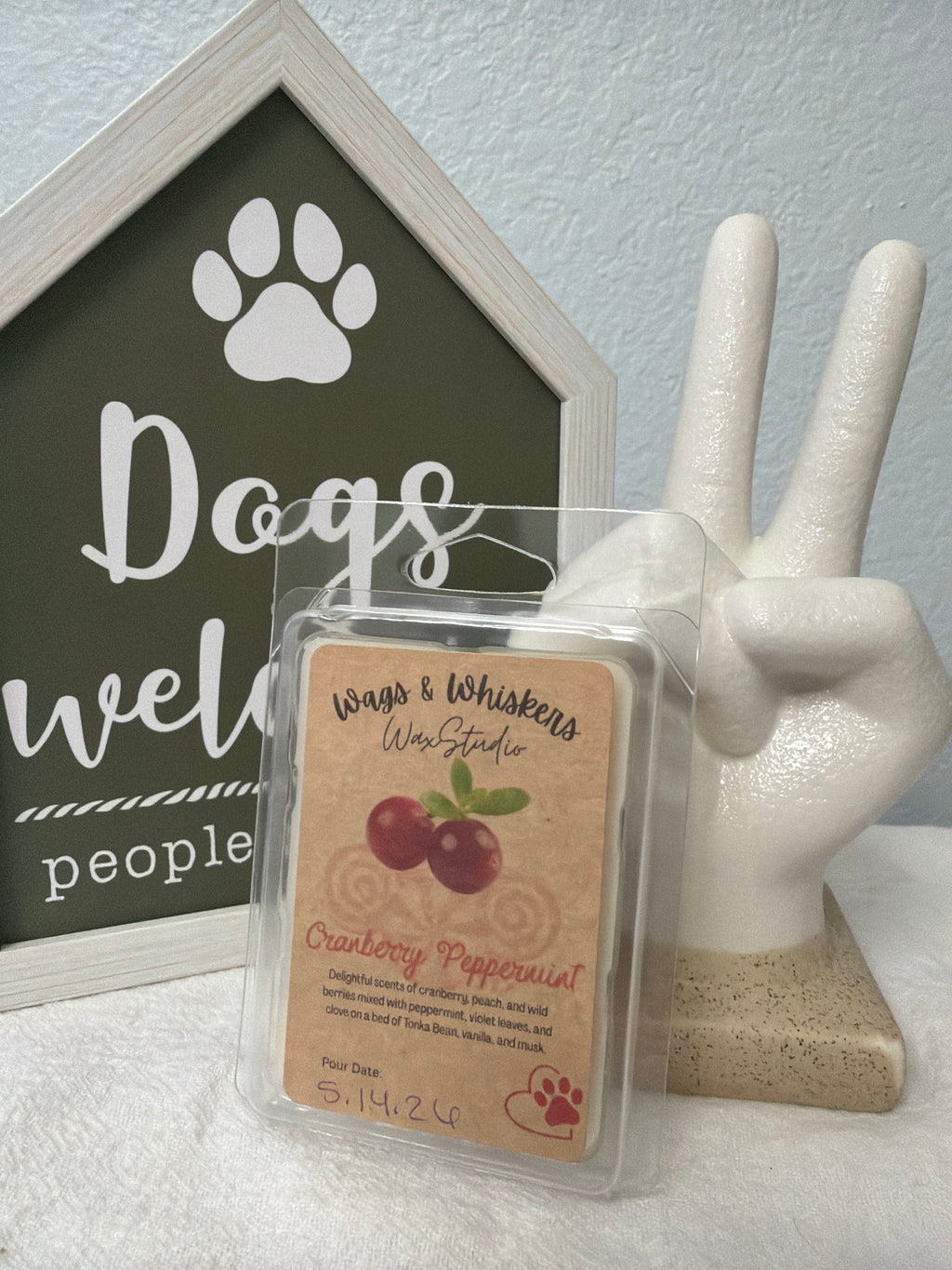 Cranberry Peppermint Soy wax