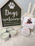 Santa Paws 4pk Tea Lights
