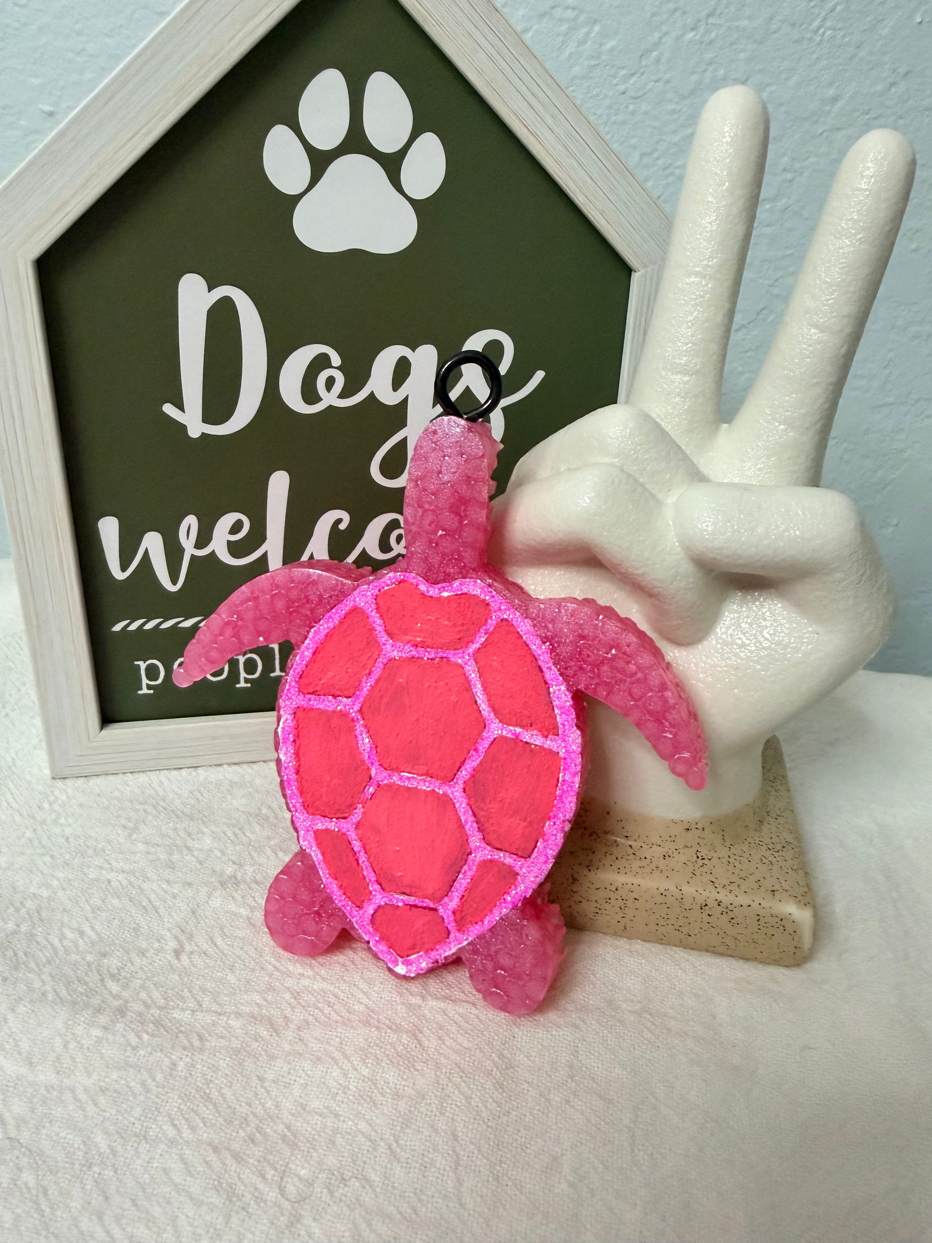 Pink & Pink Sea Turtle