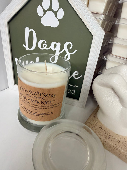 6oz Soy wax candle- Midsummer's Night