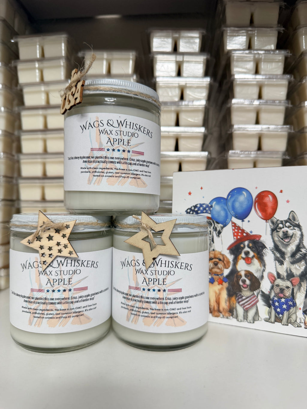 7oz Soy wax Candle- Apple