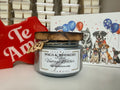 2 Wick Soy wax candle- Vintage Leather