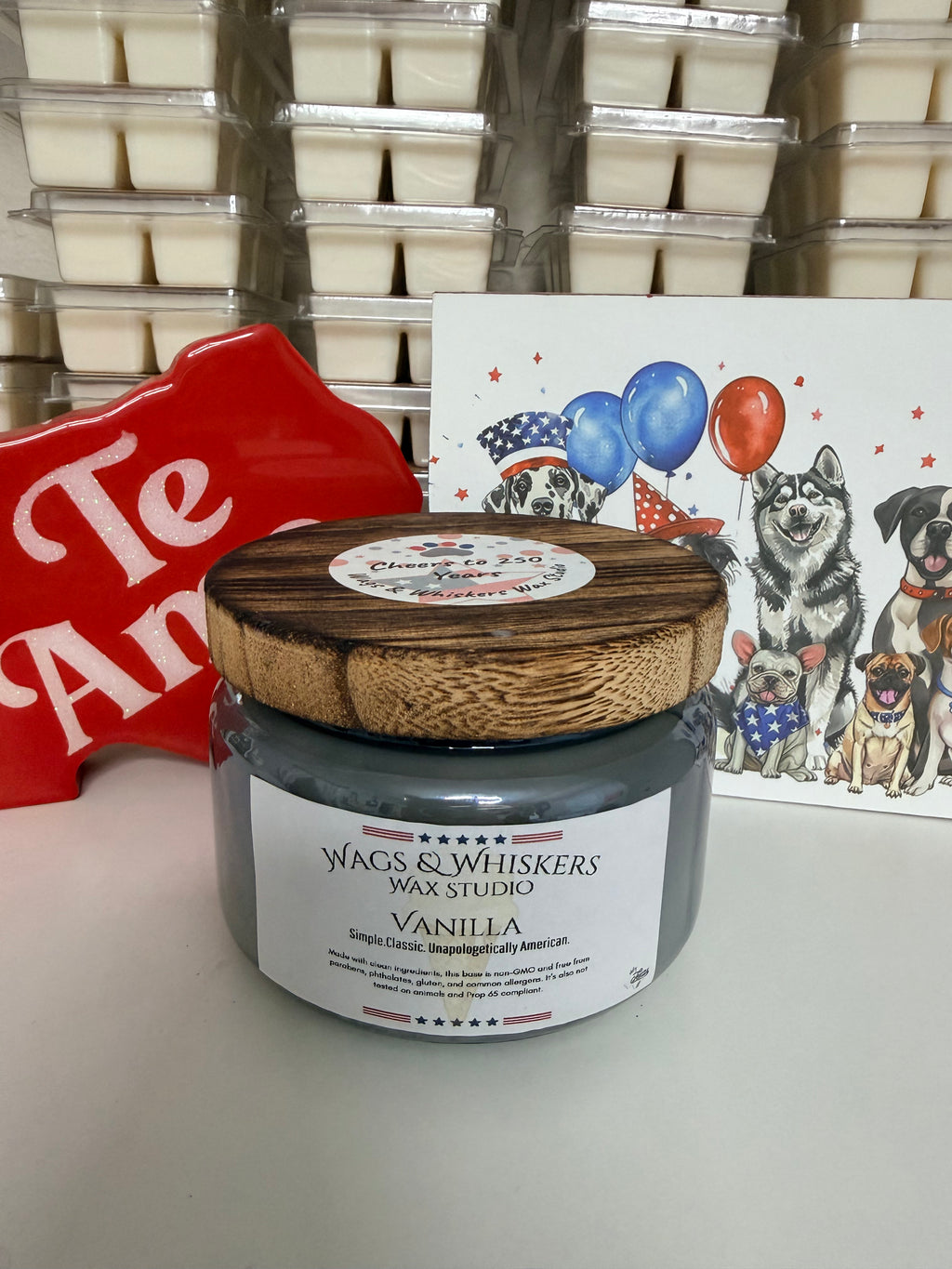 10oz Soy wax 2 wick candle - Vanilla