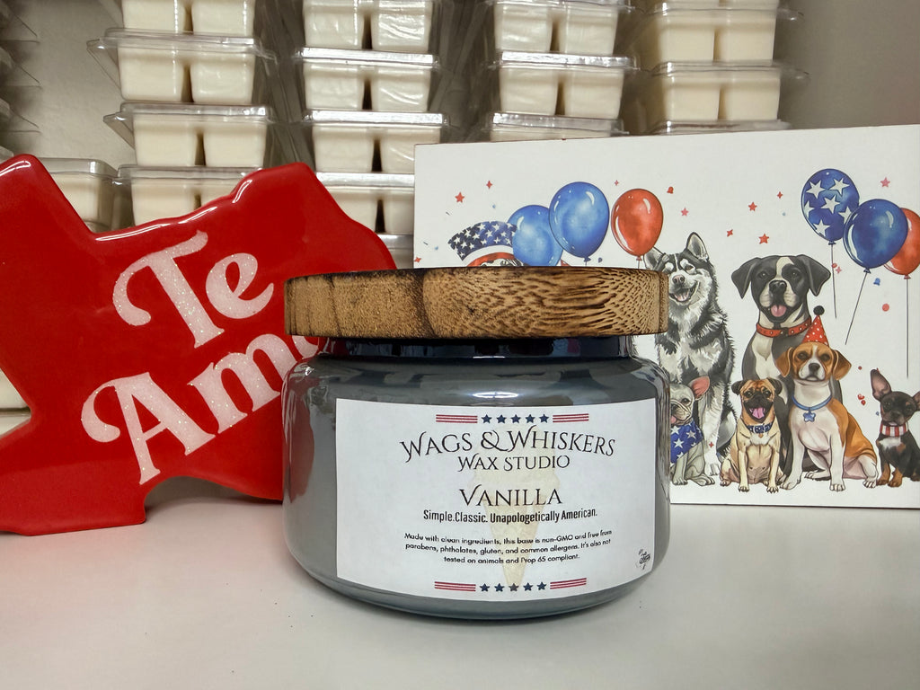 10oz Soy wax 2 wick candle - Vanilla