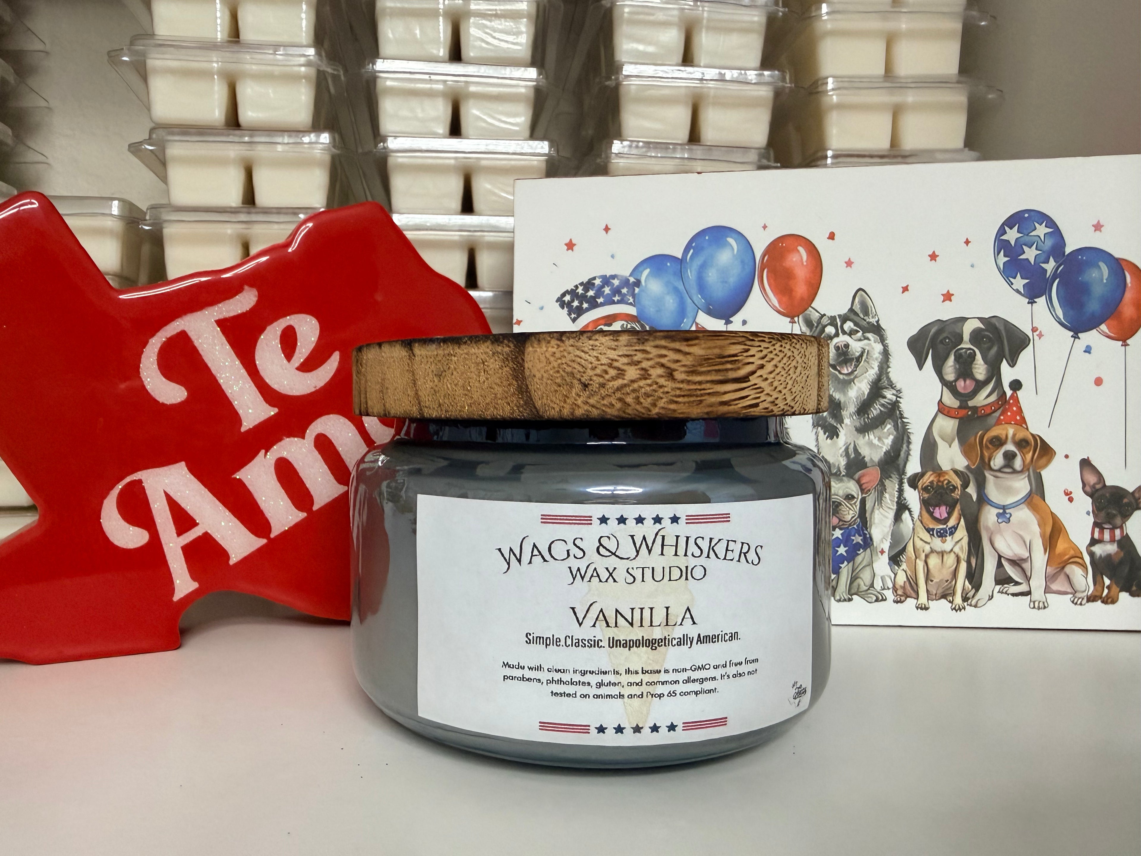 10oz Soy wax 2 wick candle - Vanilla