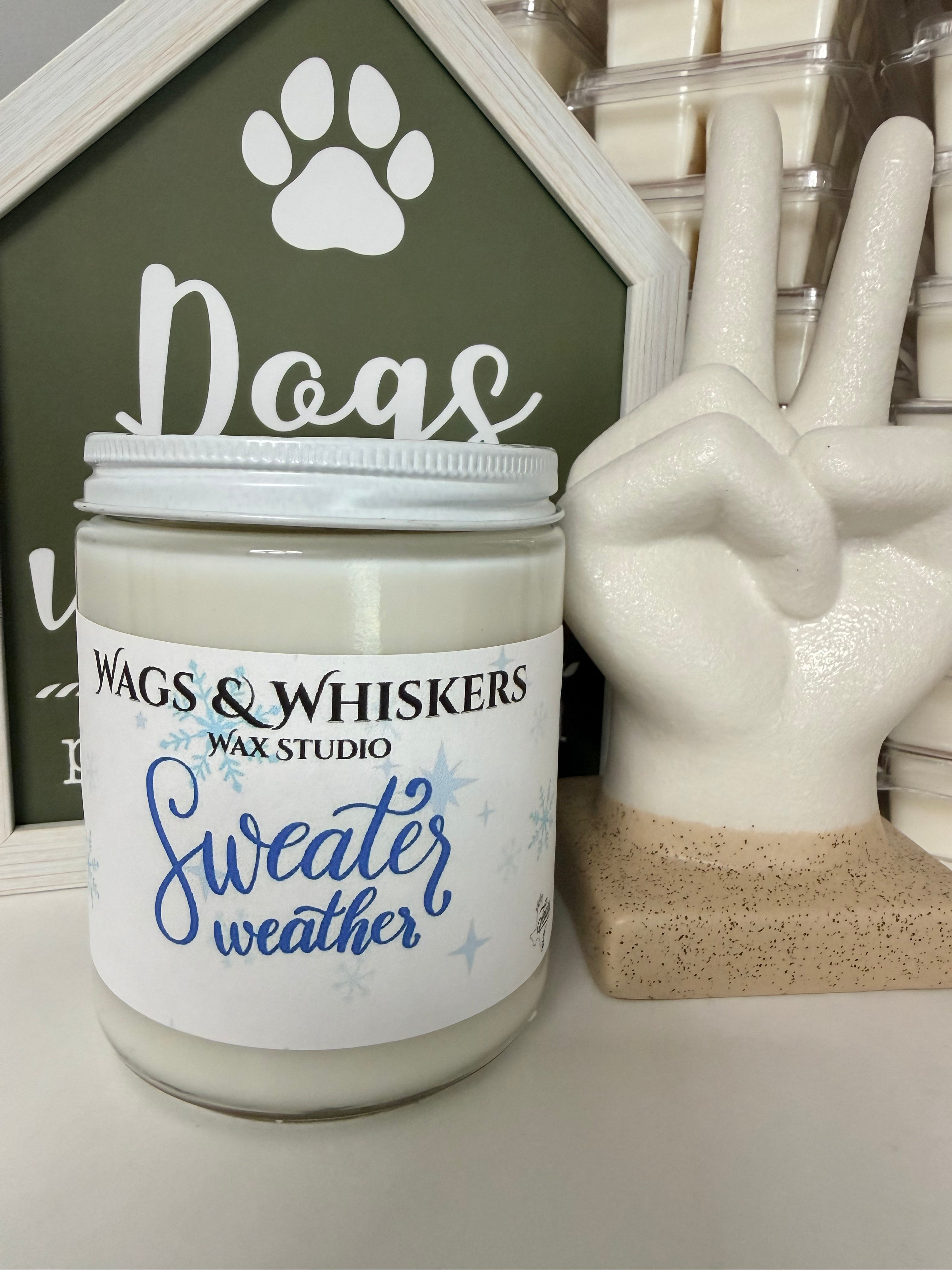 7oz Soy wax candle-Sweater Weather