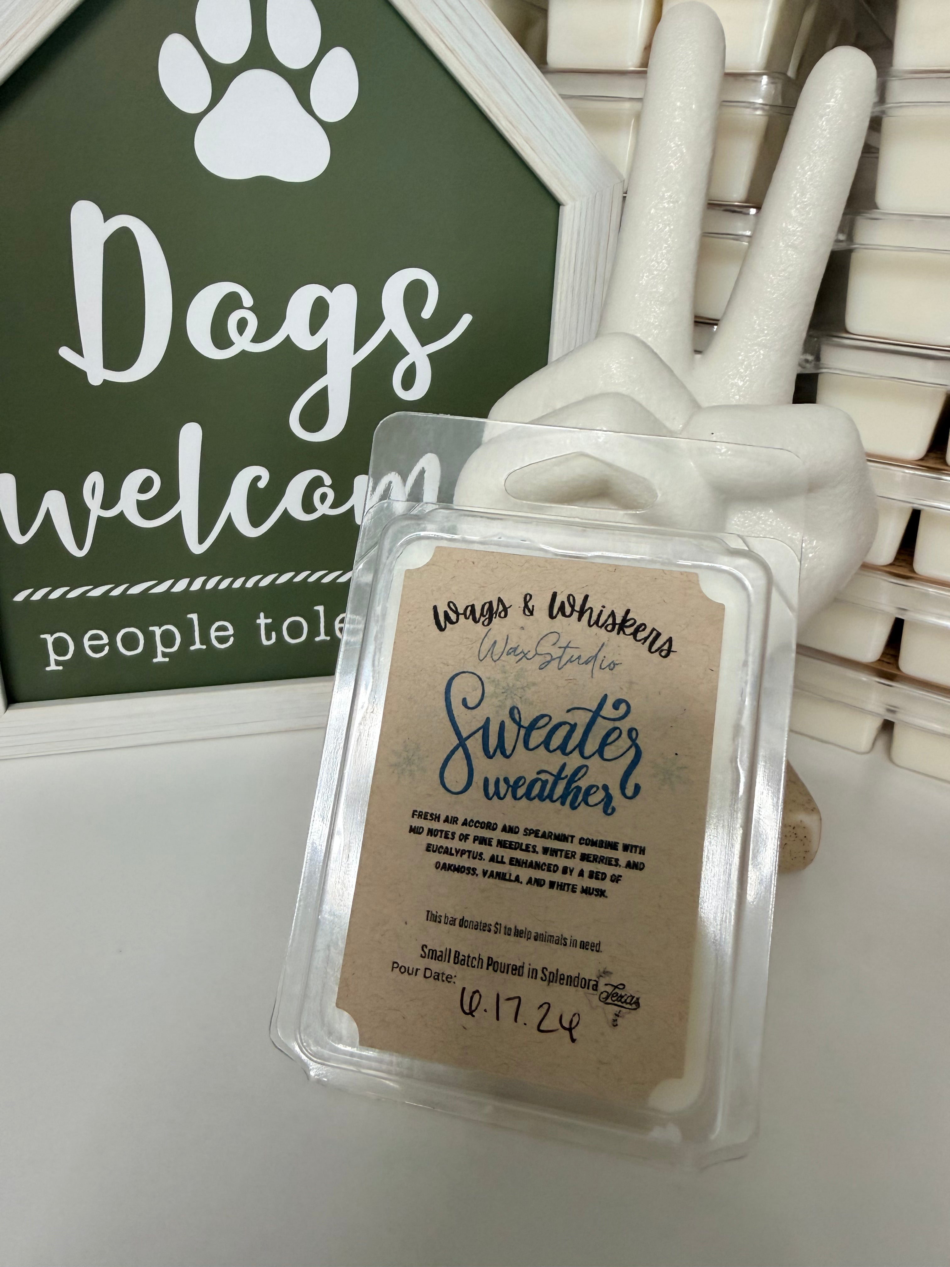 Soy wax melt-Sweater Weather