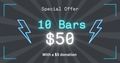 10 Mystery Bars for $50