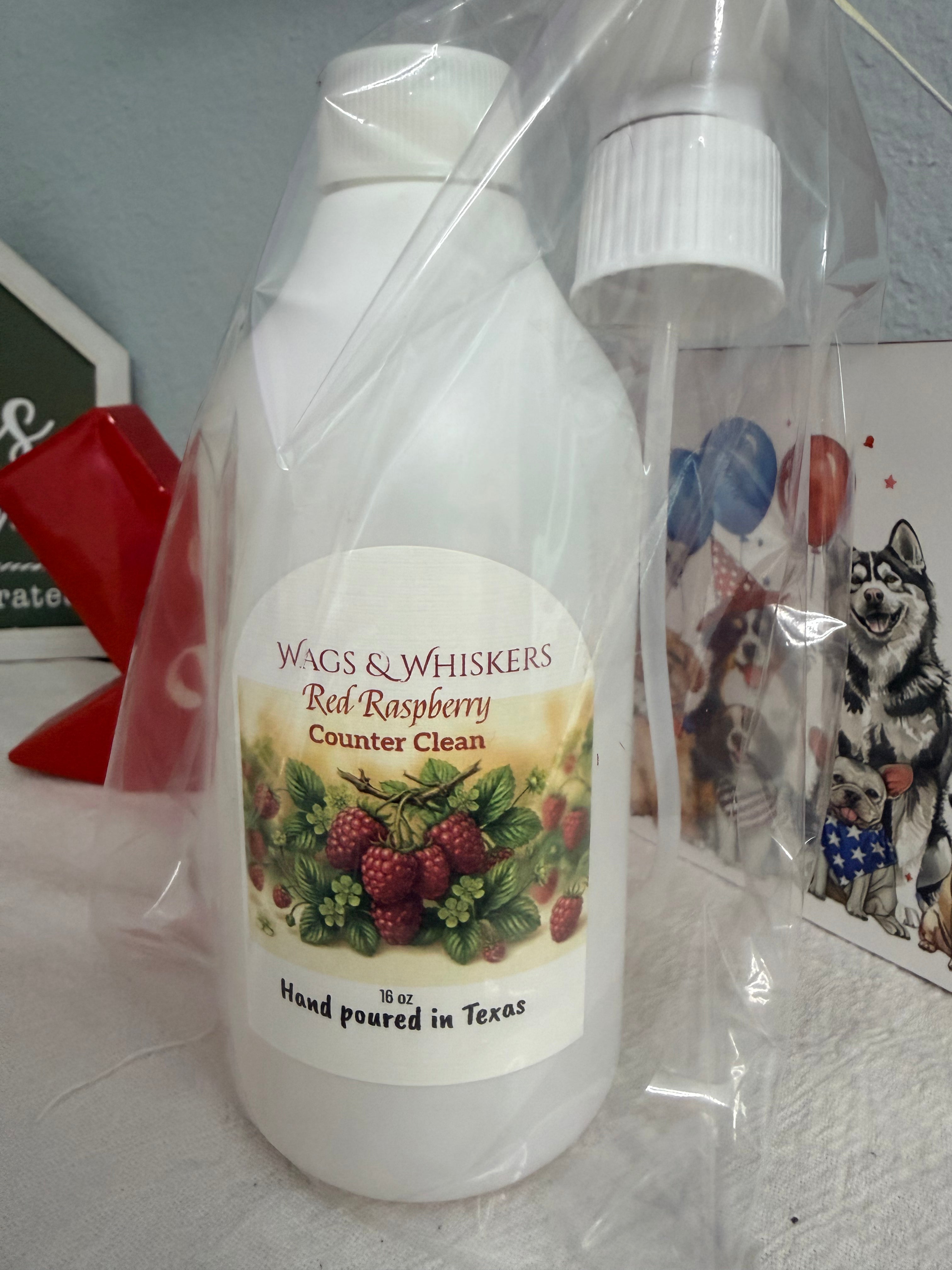Red Raspberry Counter Clean